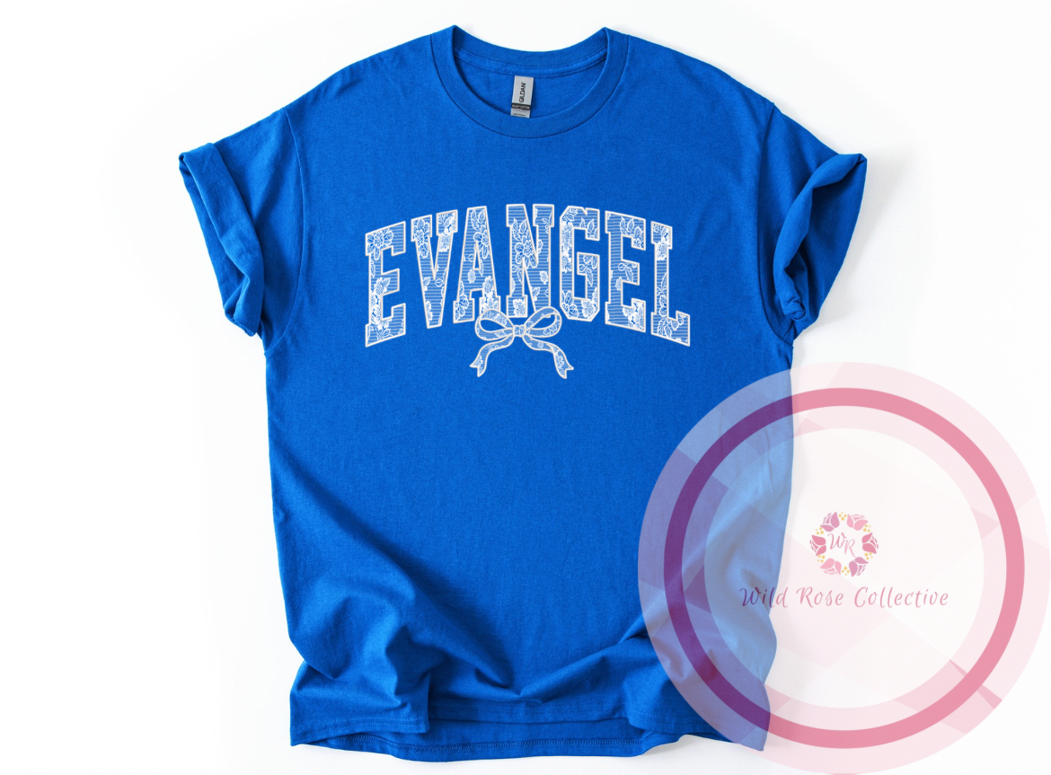 Evangel Lace Bow Tshirt