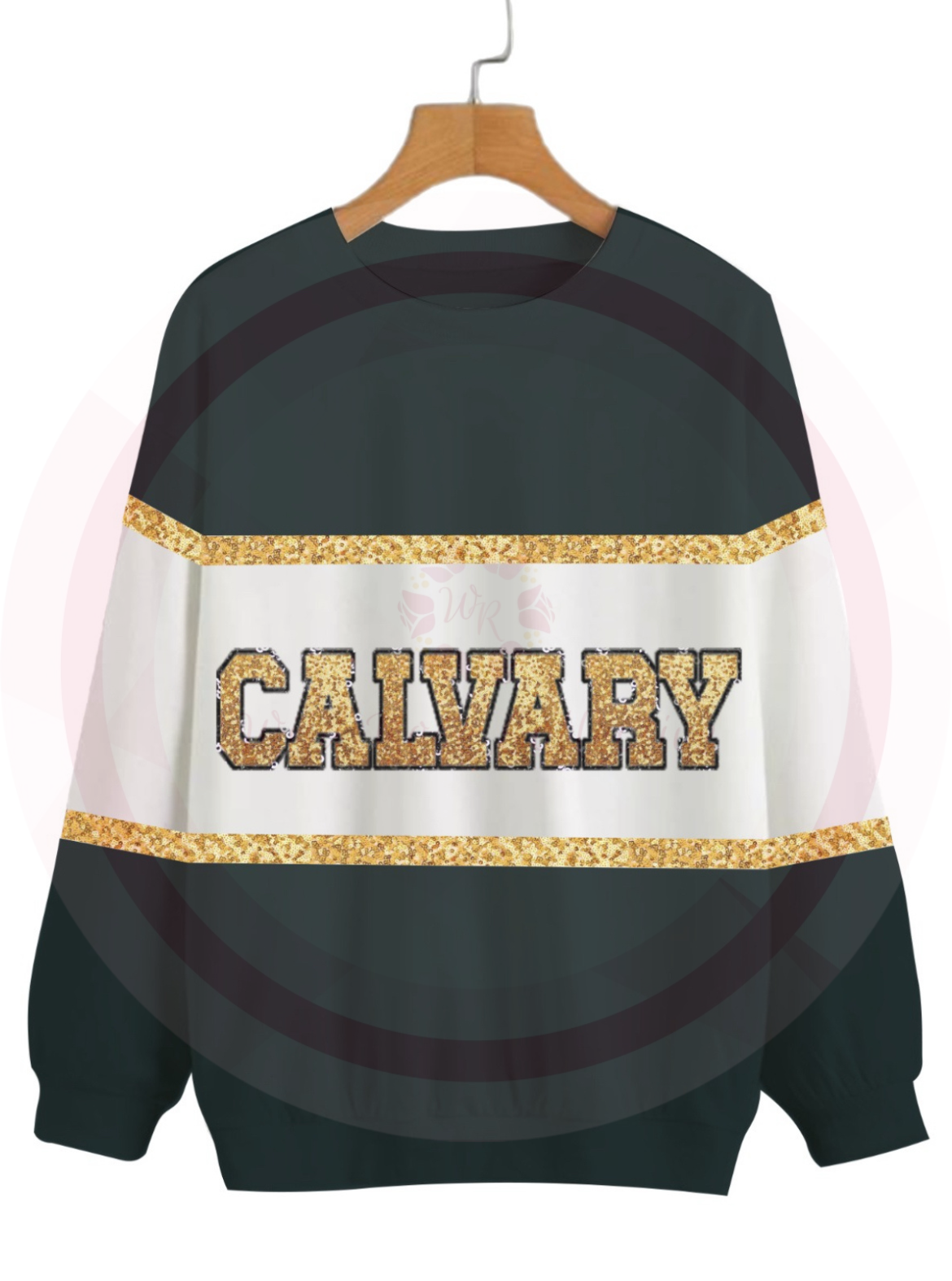 *PREORDER* Calvary Color Block Sequin Sweatshirt