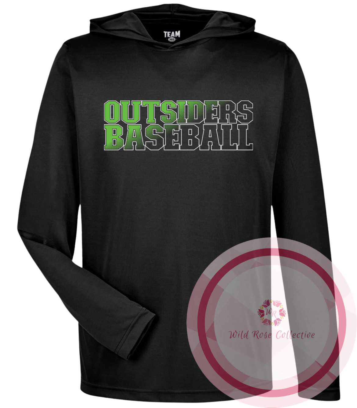 Outsiders Hooded Long Sleeve Performance Tshirt