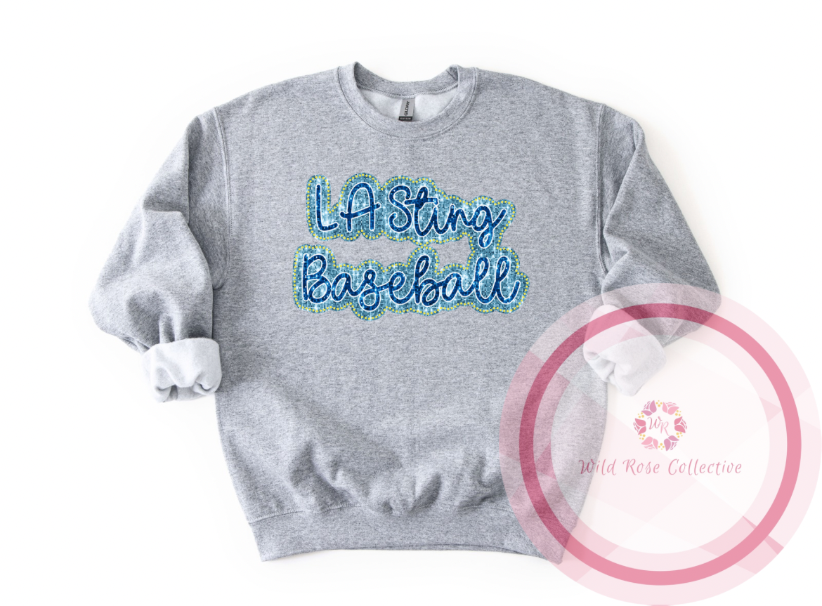 LA Sting Dotted Glitter Sweatshirt