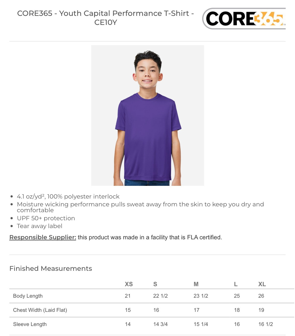 Prospect Elevation Logo Performance Tshirt