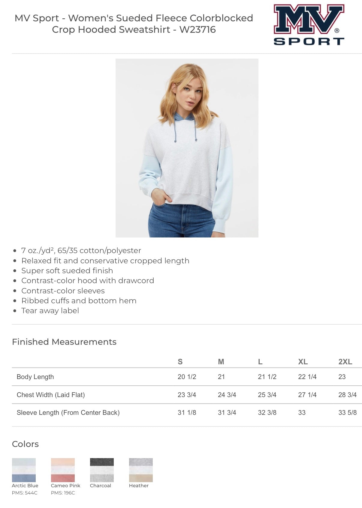 Sting Cropped Hoodie