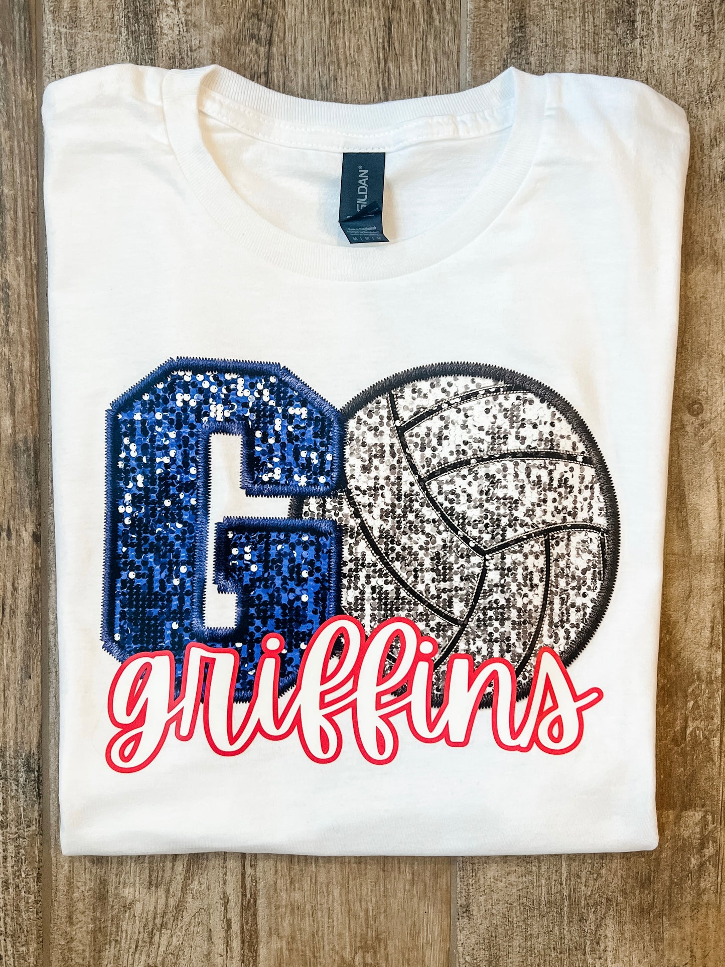 Go Griffins volleyball Tshirt