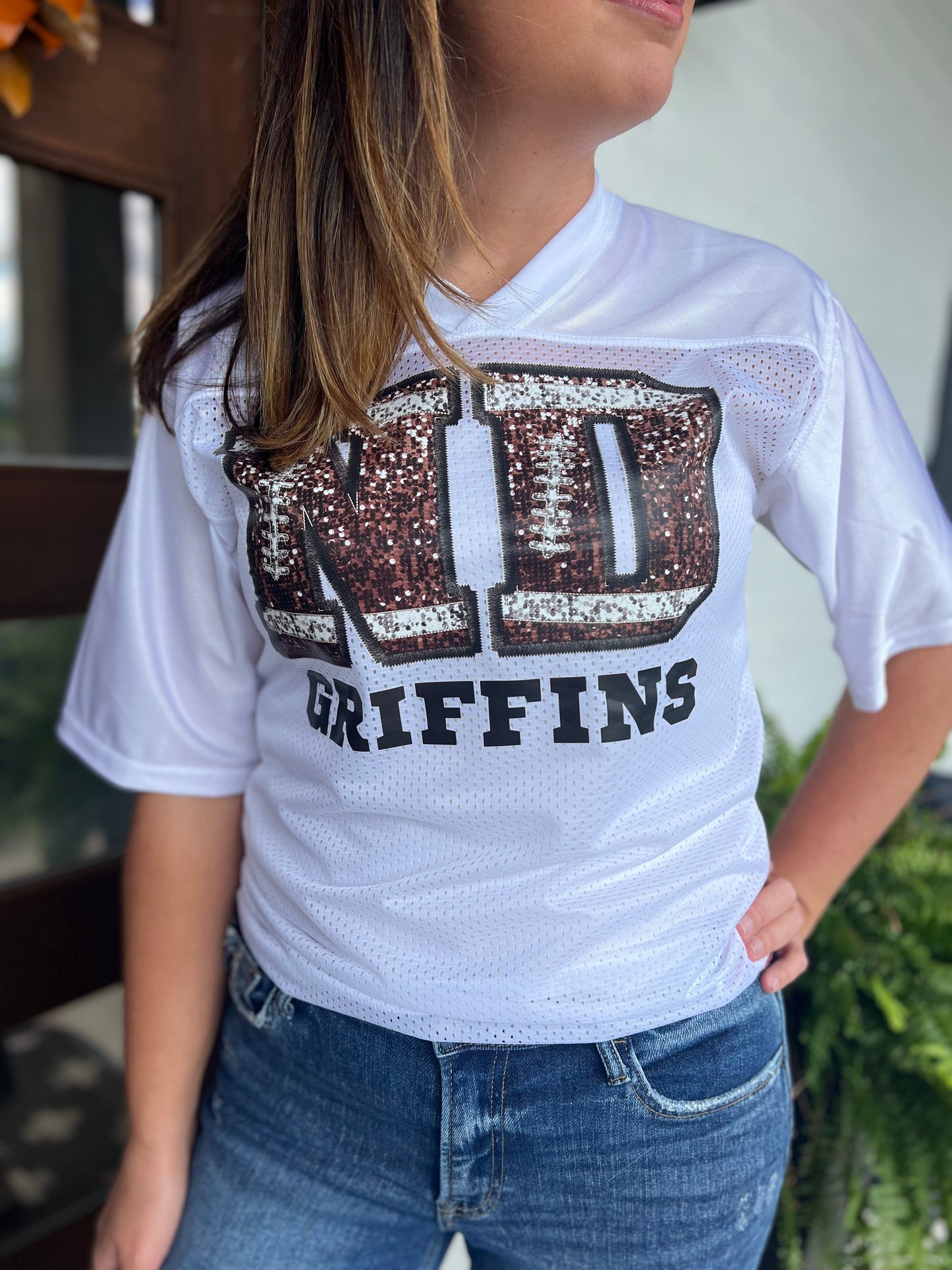 ND Griffins mesh football jersey