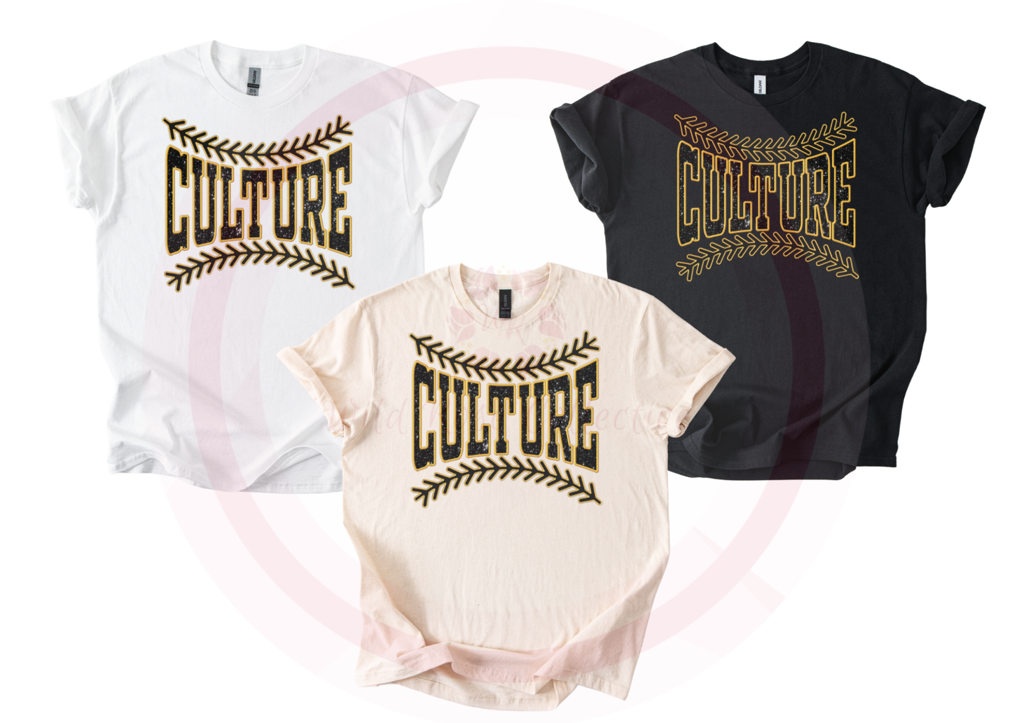 Culture Baseball Laces Tshirt