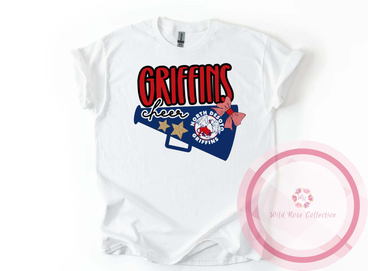 Griffins cheer tshirt