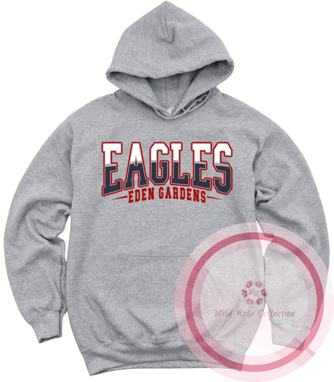 Eden Gardens Split Color Hoodie