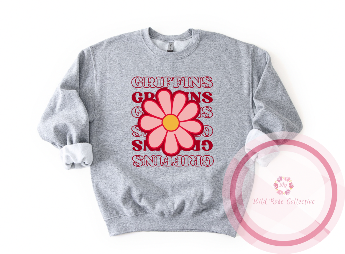 Griffins Flower Sweatshirt