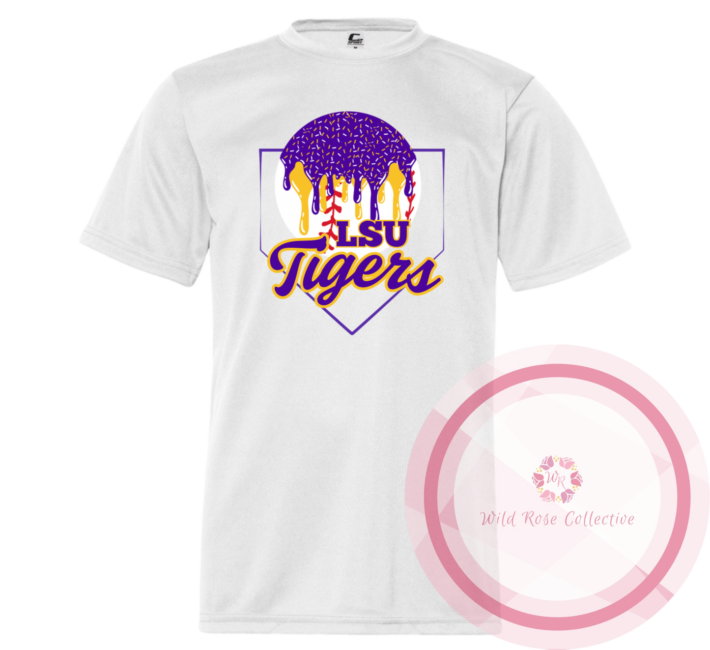 LSU Tigers Drip Tshirt