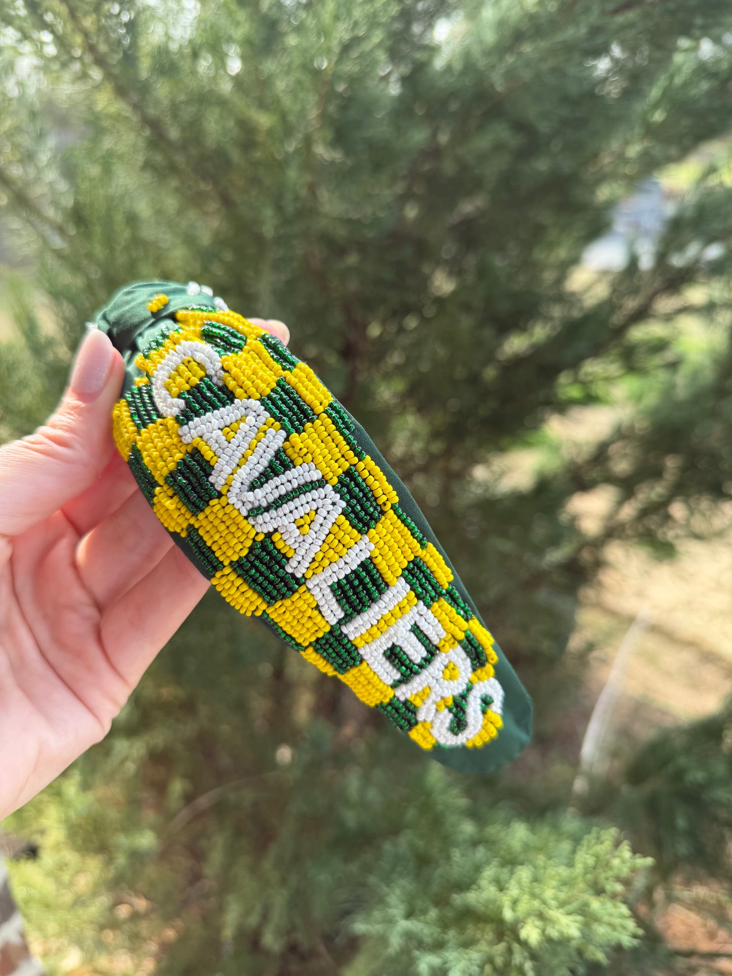 Cavaliers Beaded Headband