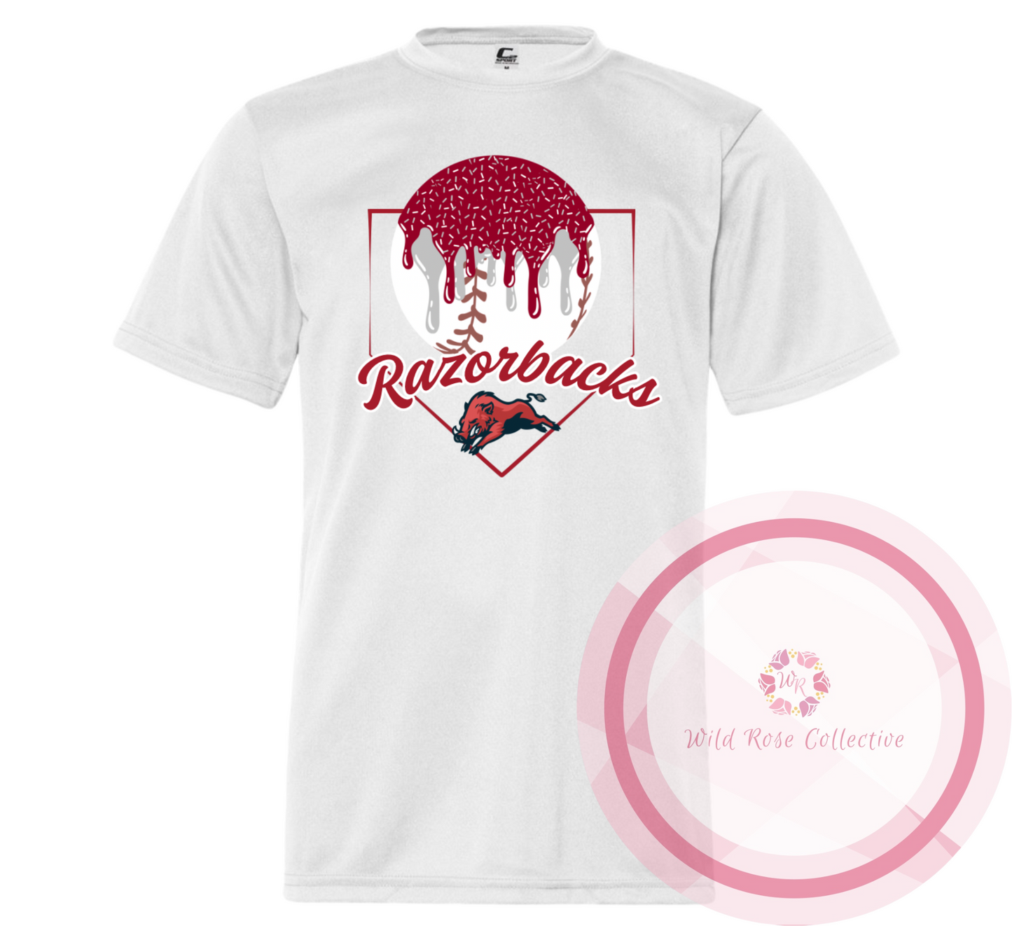 Razorbacks Drip Tshirt