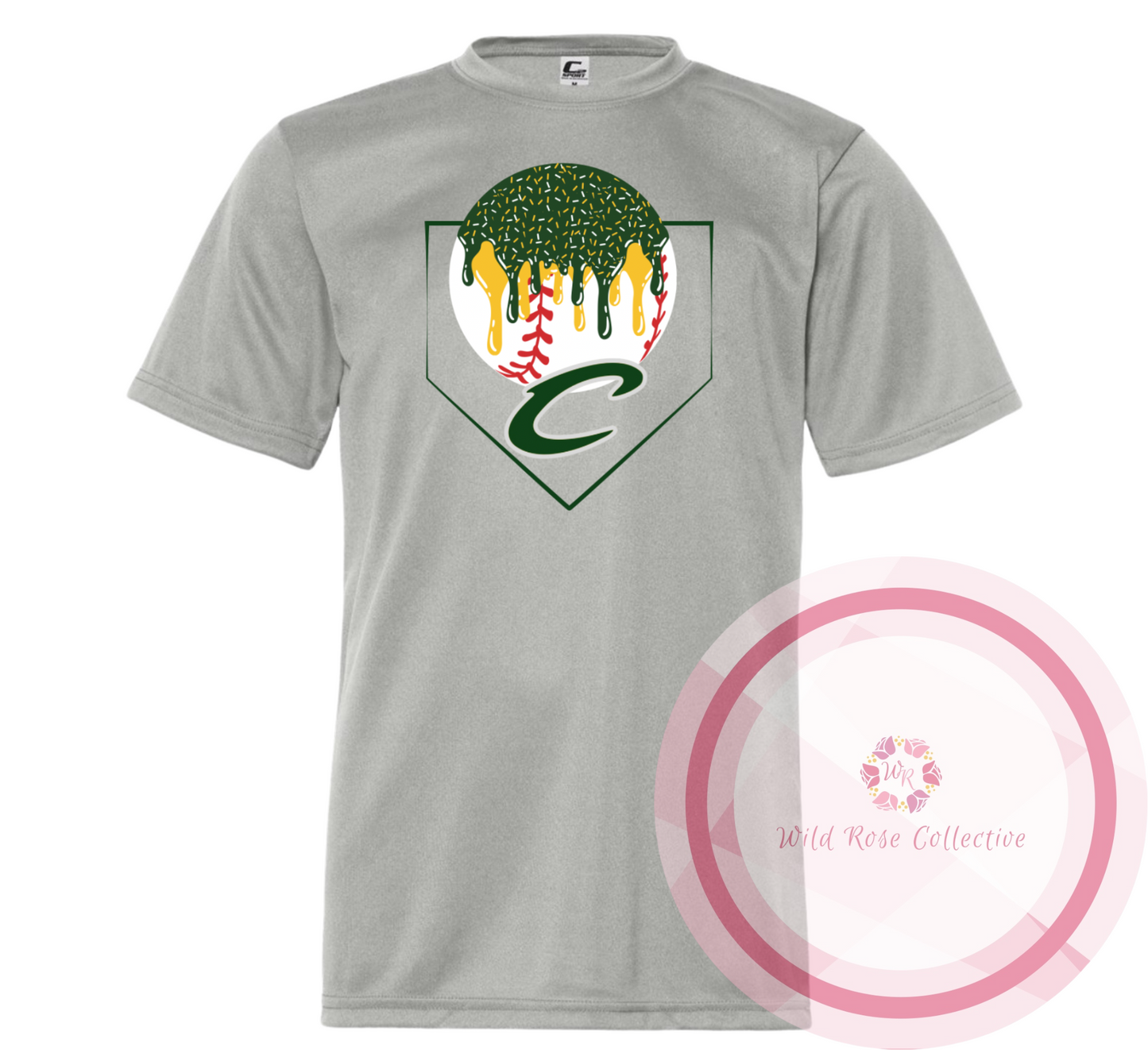 Calvary Baseball Drip Tshirt