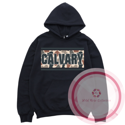 Calvary Camo Patch Hoodie