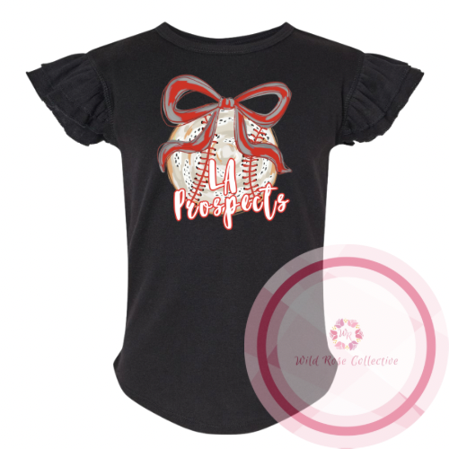 LA Prospects Paint Stroke Baseball Flutter Sleeve