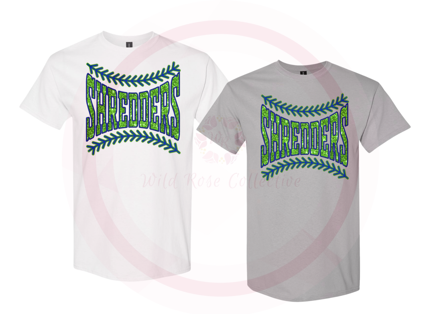 Shredders Baseball Laces Tshirt