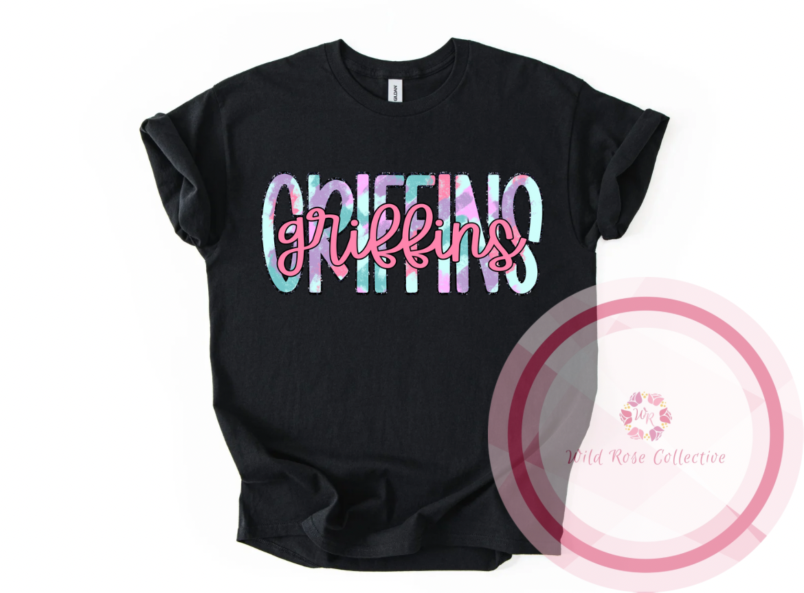 Griffins Double Word Tshirt