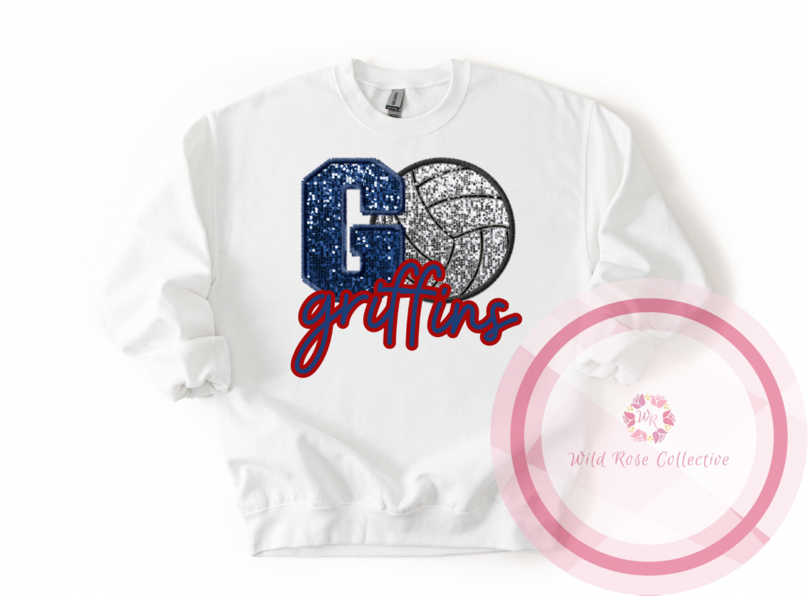 Go Griffins Volleyball sweatshirt