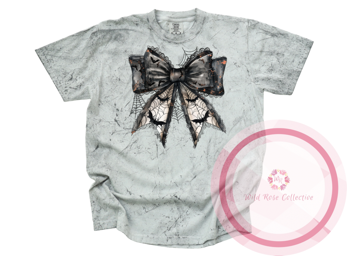 Halloween Bow Color Blast Tshirt