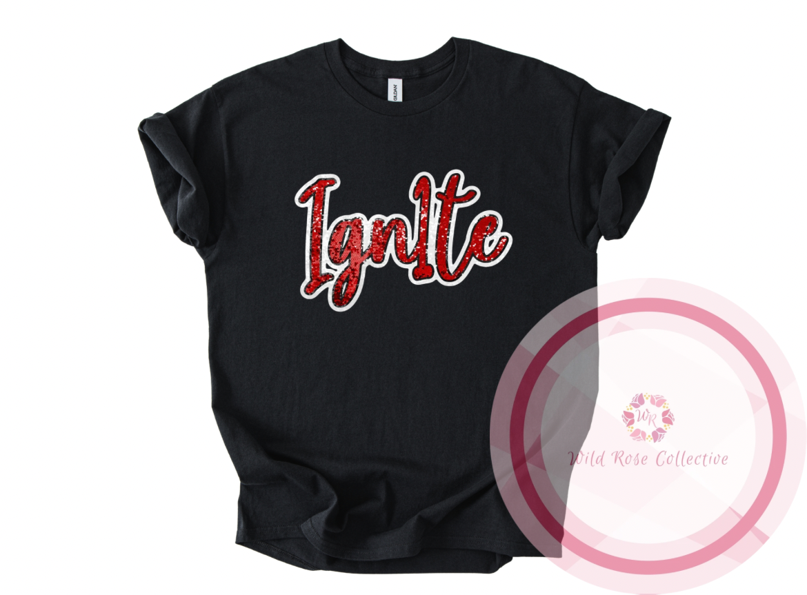 Ign1te Faux Sequins Tshirt
