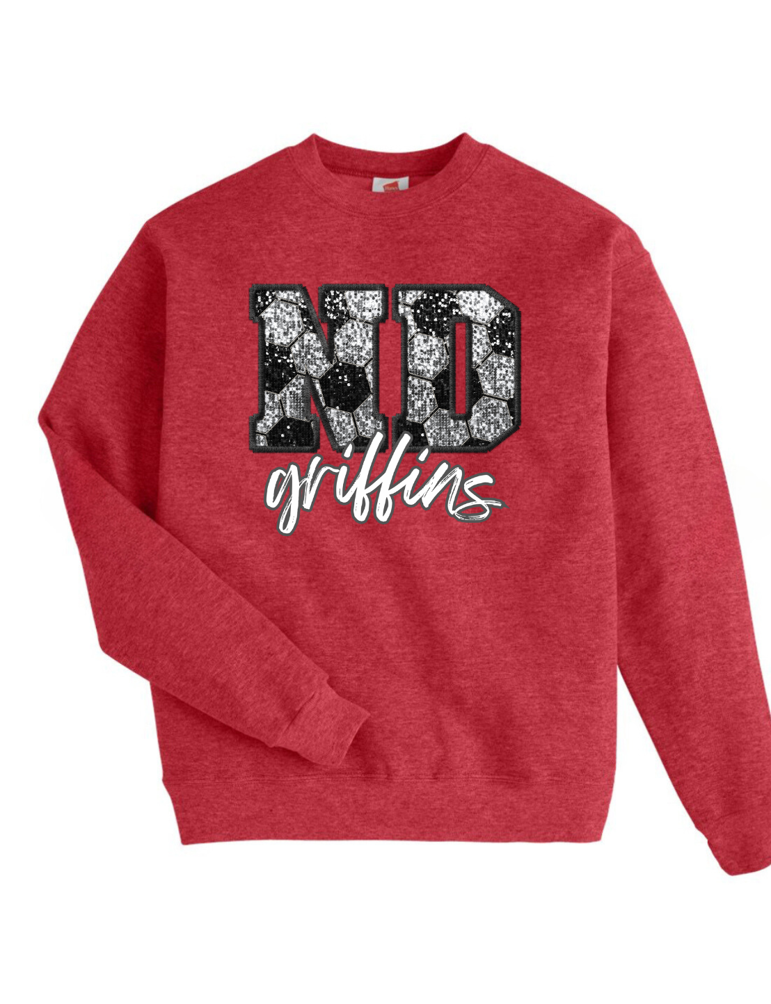 ND Griffins soccer sweatshirt