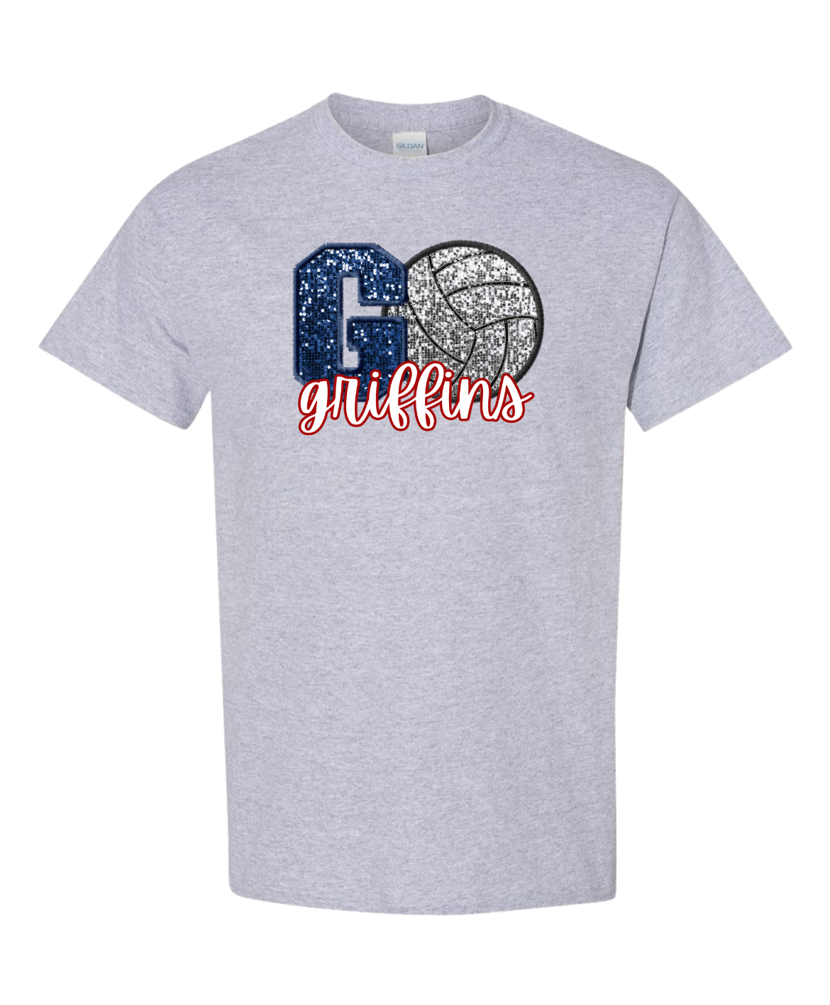 Go Griffins volleyball Tshirt