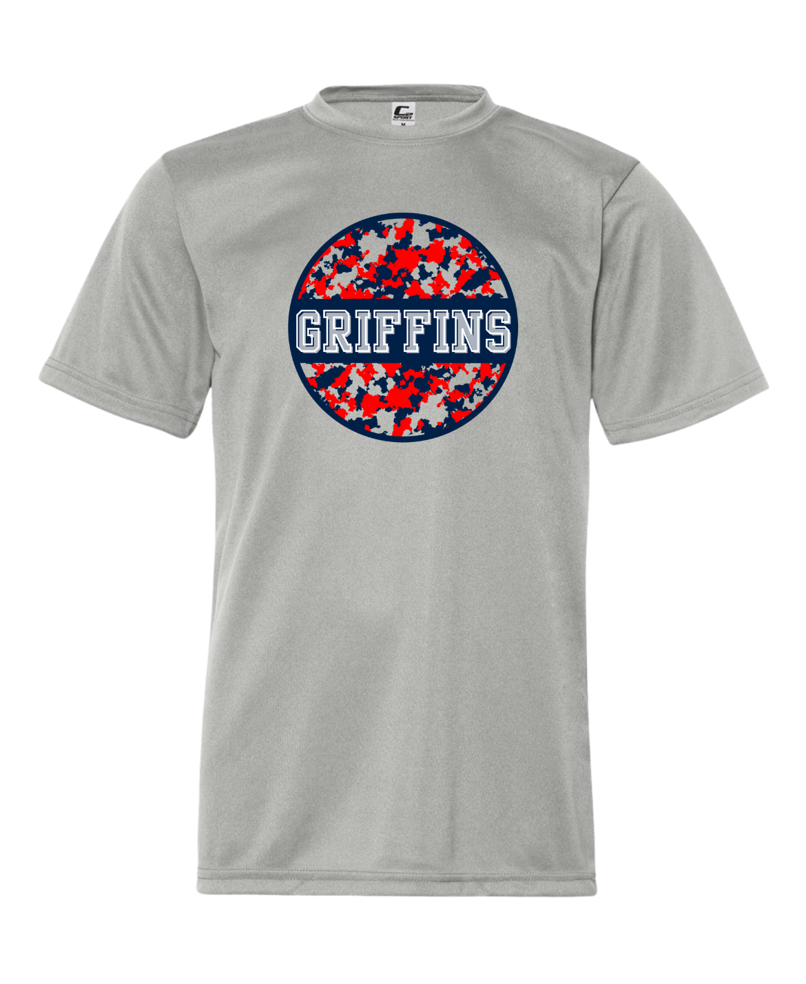 Griffins red & blue camo tshirt