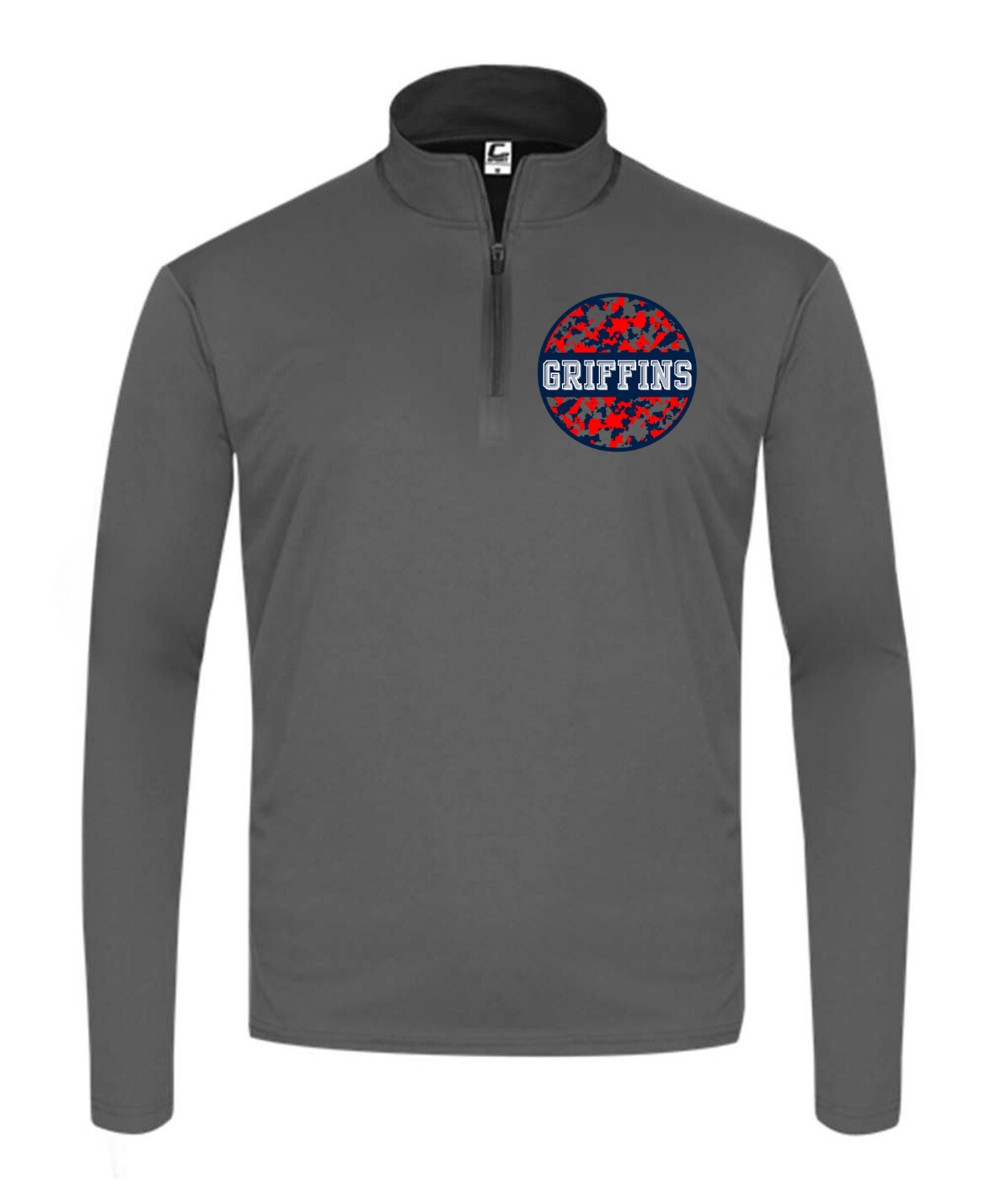 Griffins red & blue camo performance long sleeve