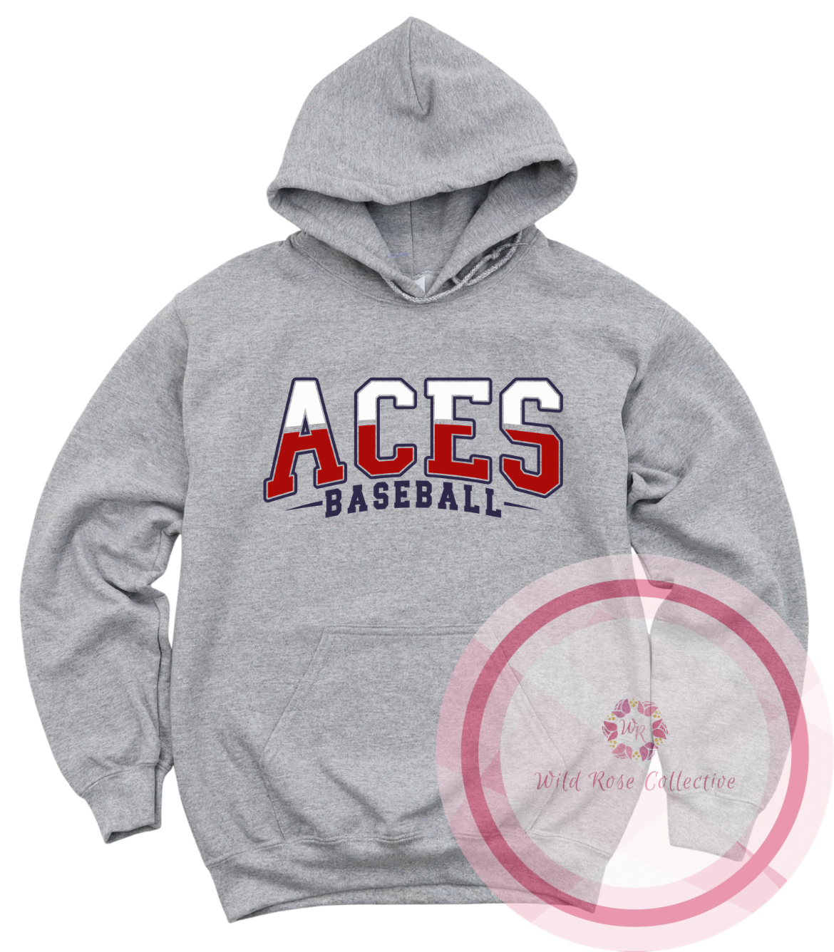 Aces Split Color Hoodie