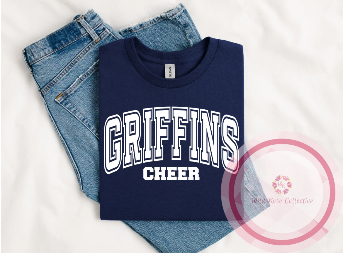 Griffins Varsity Cheer tshirt