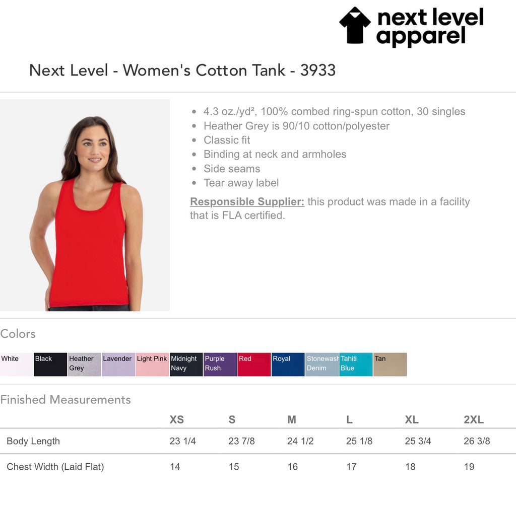 Benton Allstars Cotton Tank Top