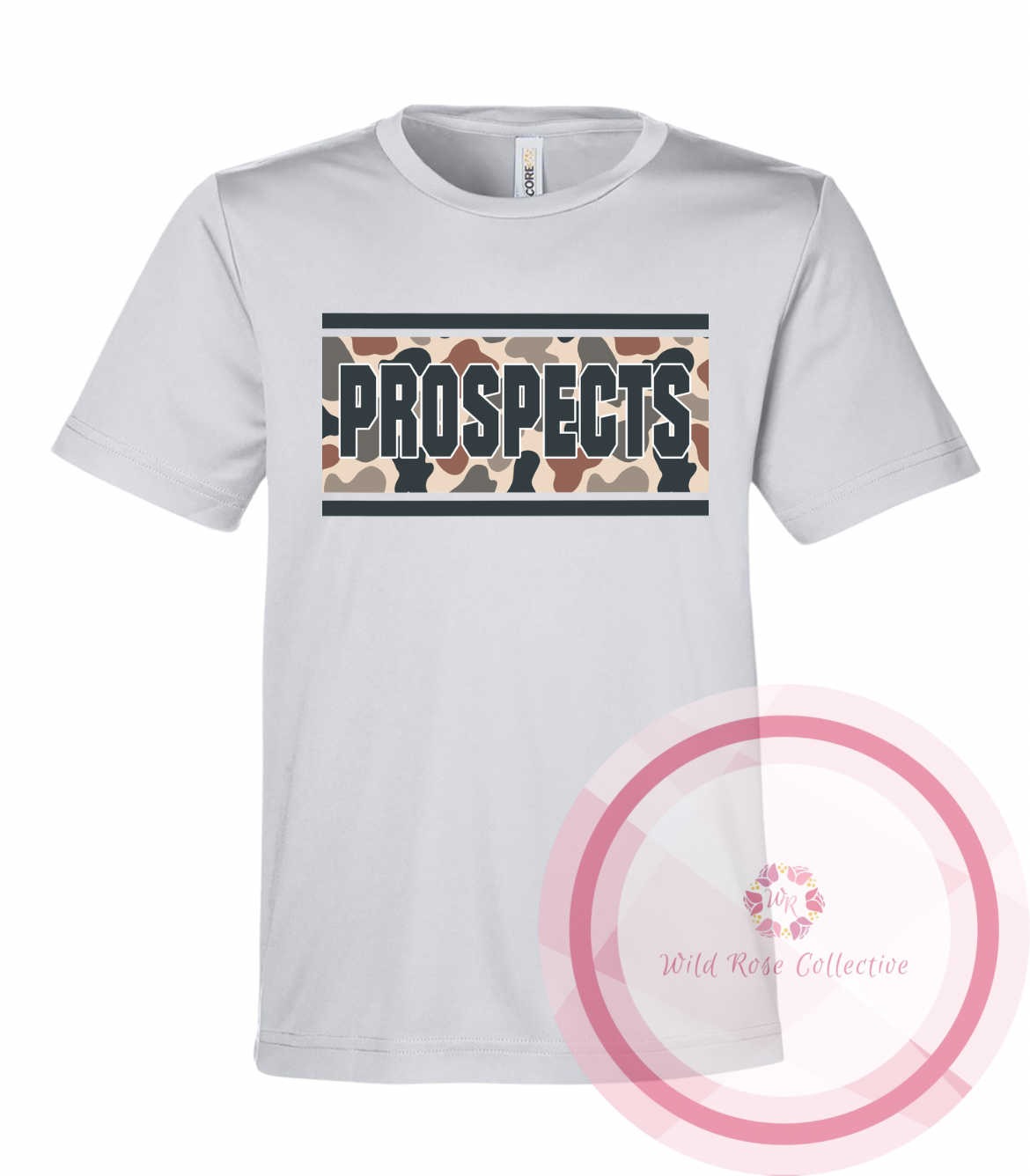 LA Prospects Camo Patch Performance Tshirt