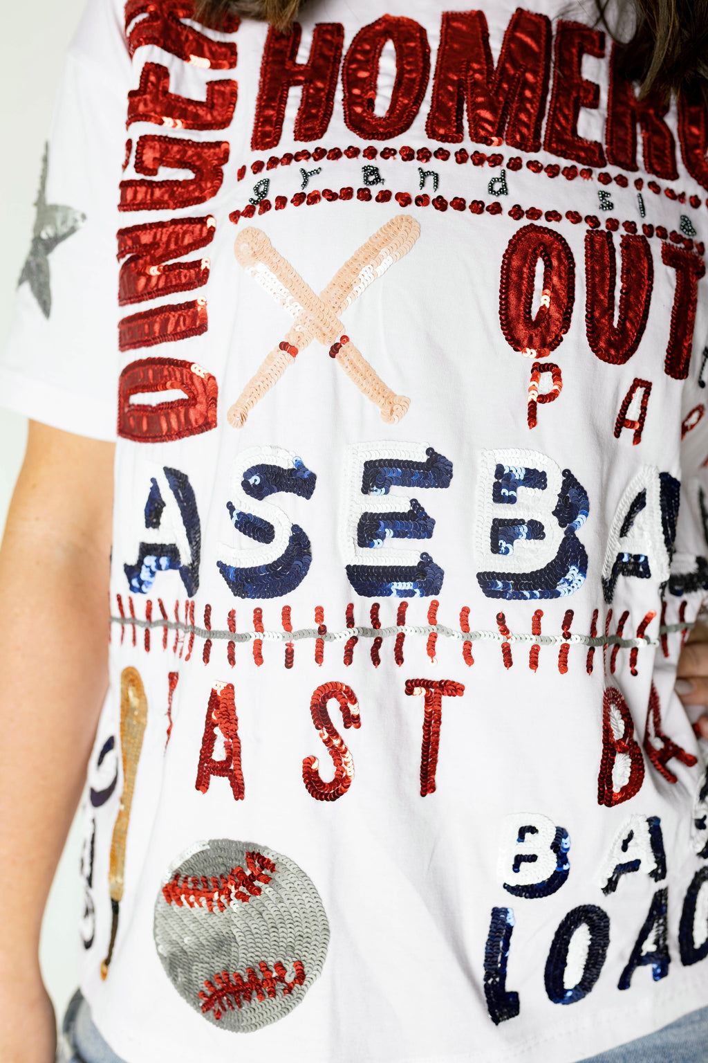 Glitz & Game Baseball Tee *IN STOCK*