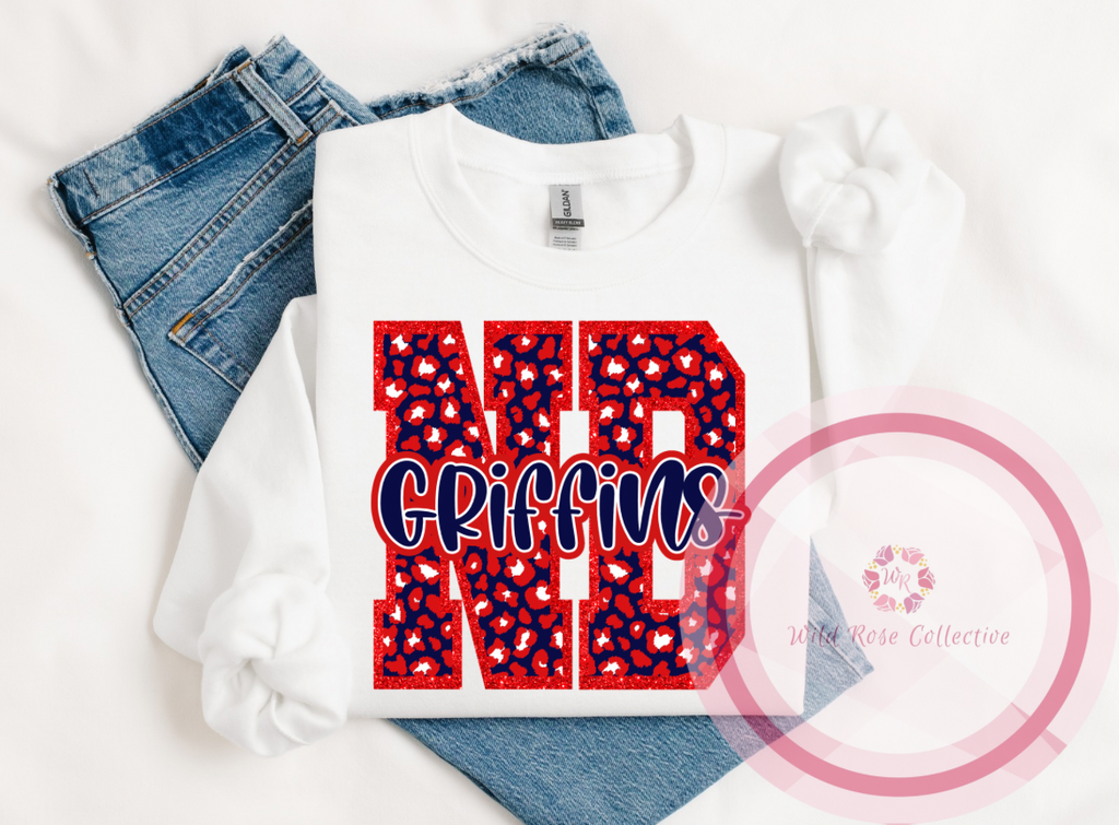ND Griffins Animal Print Sweatshirt