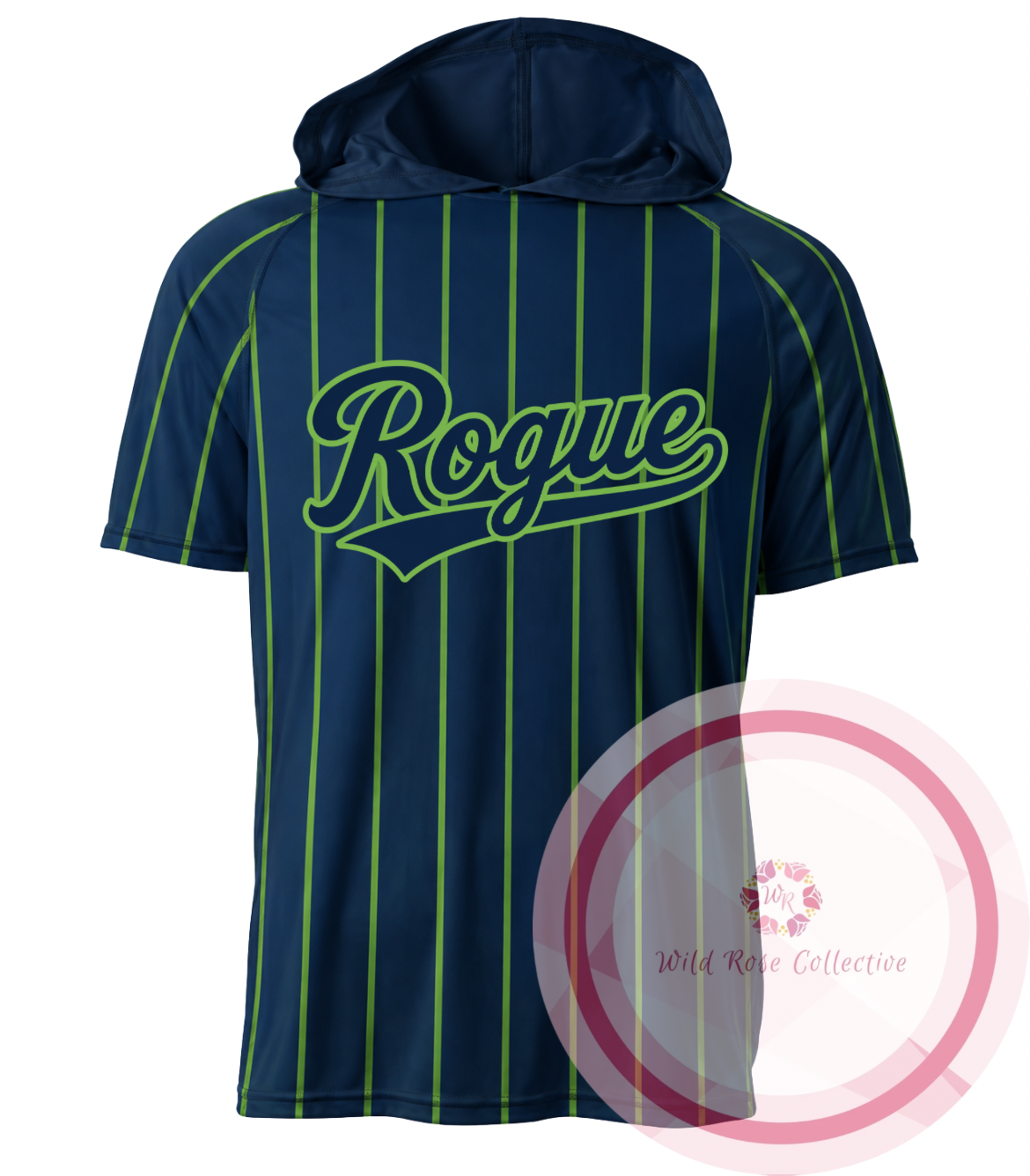 *PREORDER* Rogue Performance Hooded Tee (Navy)