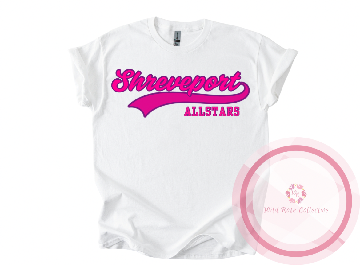 Shreveport Allstars Classic Cotton Tshirt