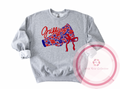 Griffins Floral Megaphone Sweatshirt