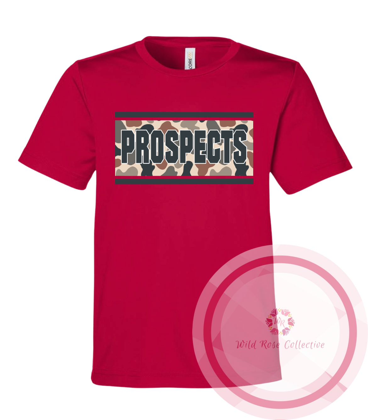LA Prospects Camo Patch Performance Tshirt