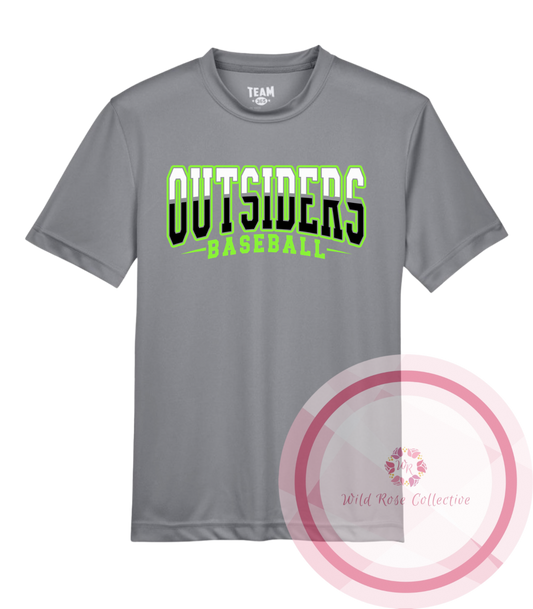 Outsiders Split Color Performance Tshirt
