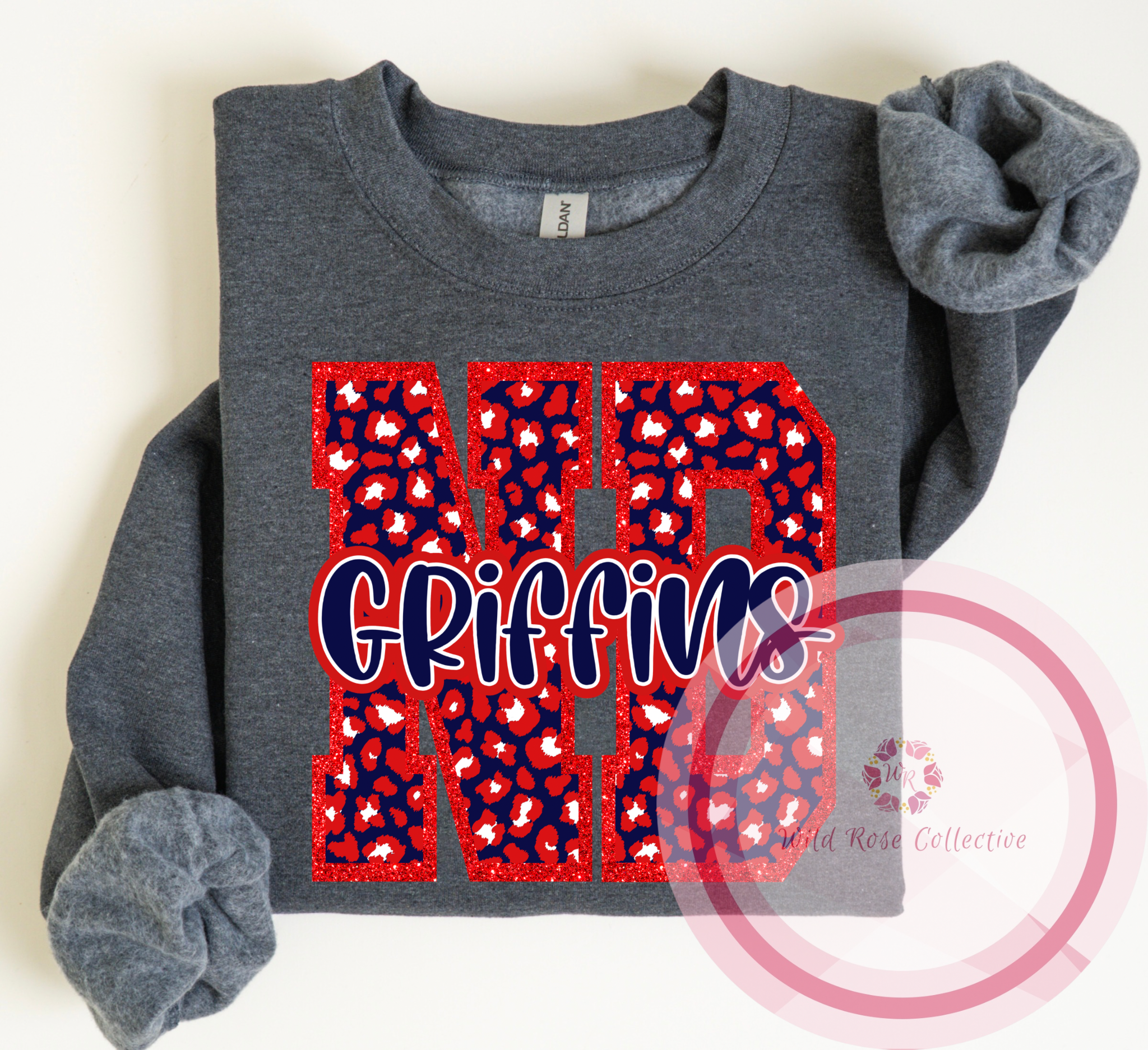 ND Griffins Animal Print Sweatshirt