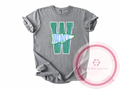 Wave Varsity Pinstripe Tshirt