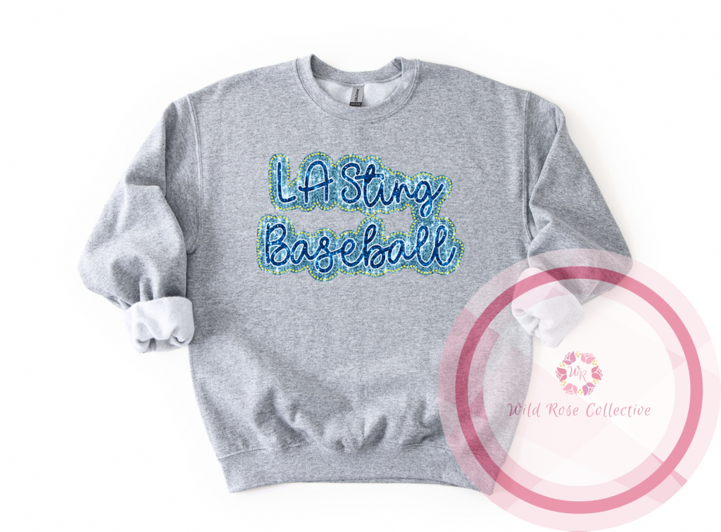 LA Sting Dotted Glitter Sweatshirt