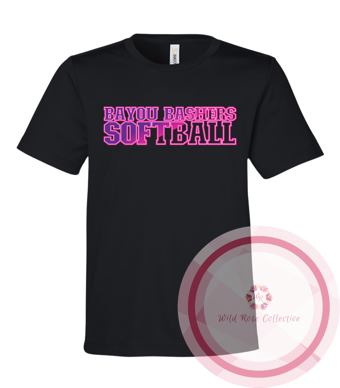 Bayou Bashers Softball Performance Tshirt