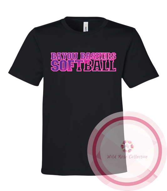 Bayou Bashers Softball Performance Tshirt