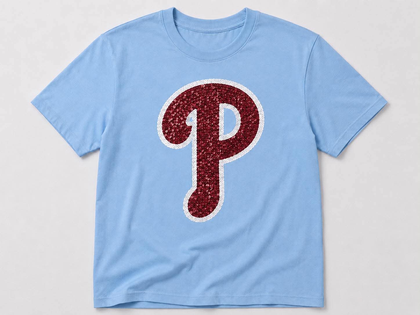 *PREORDER* Phillies Logo Sequin Tee