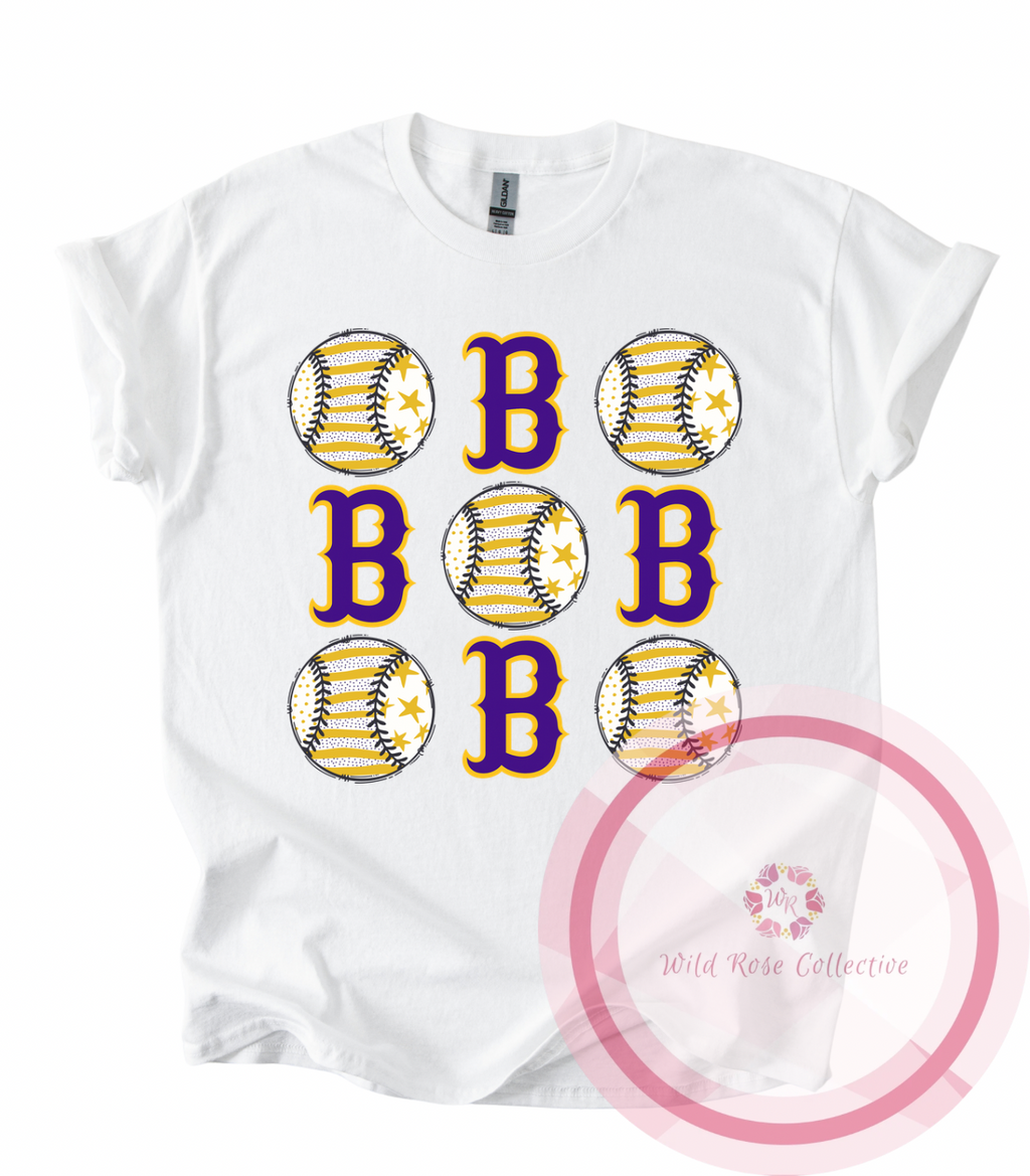 Benton Star Baseball Cotton Tshirt