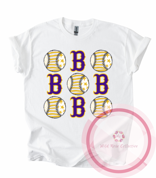 Benton Star Baseball Cotton Tshirt