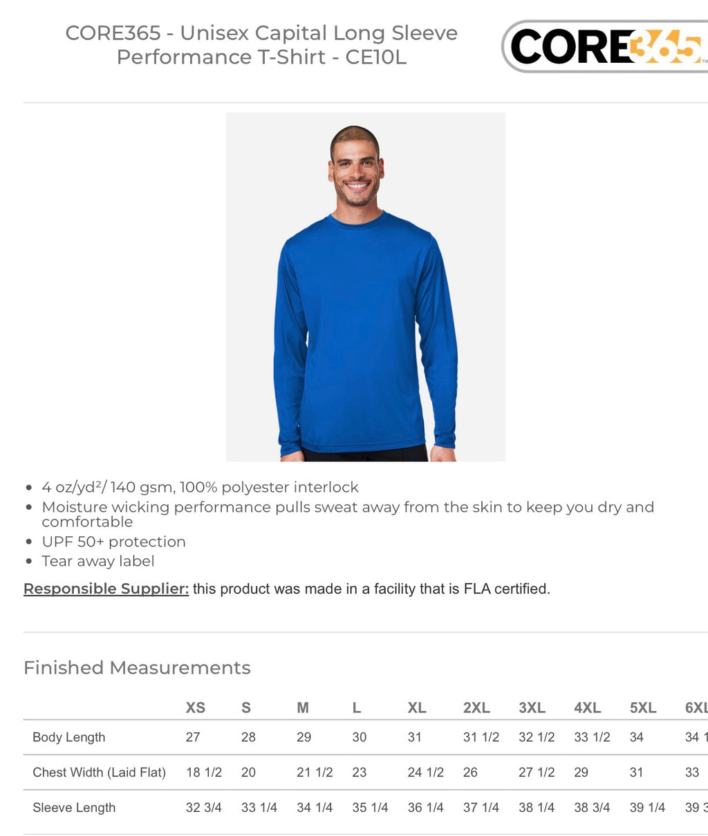 SA Mavericks Classic Long Sleeve Tshirt