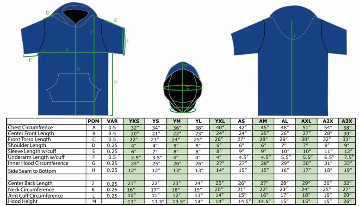 ND Football Performance Hooded Tee