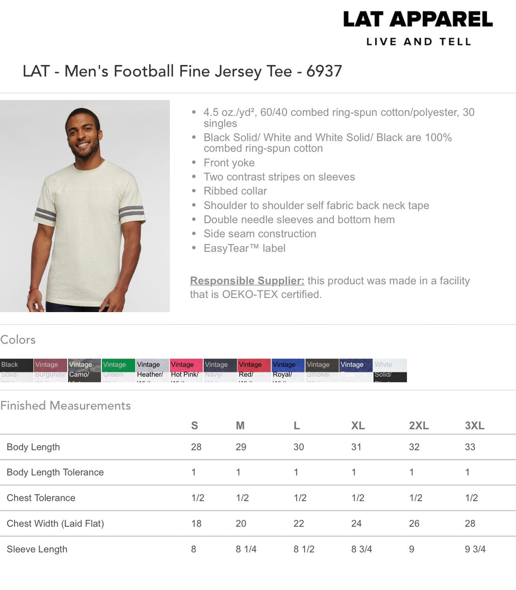 Touchdown Jersey Tshirt