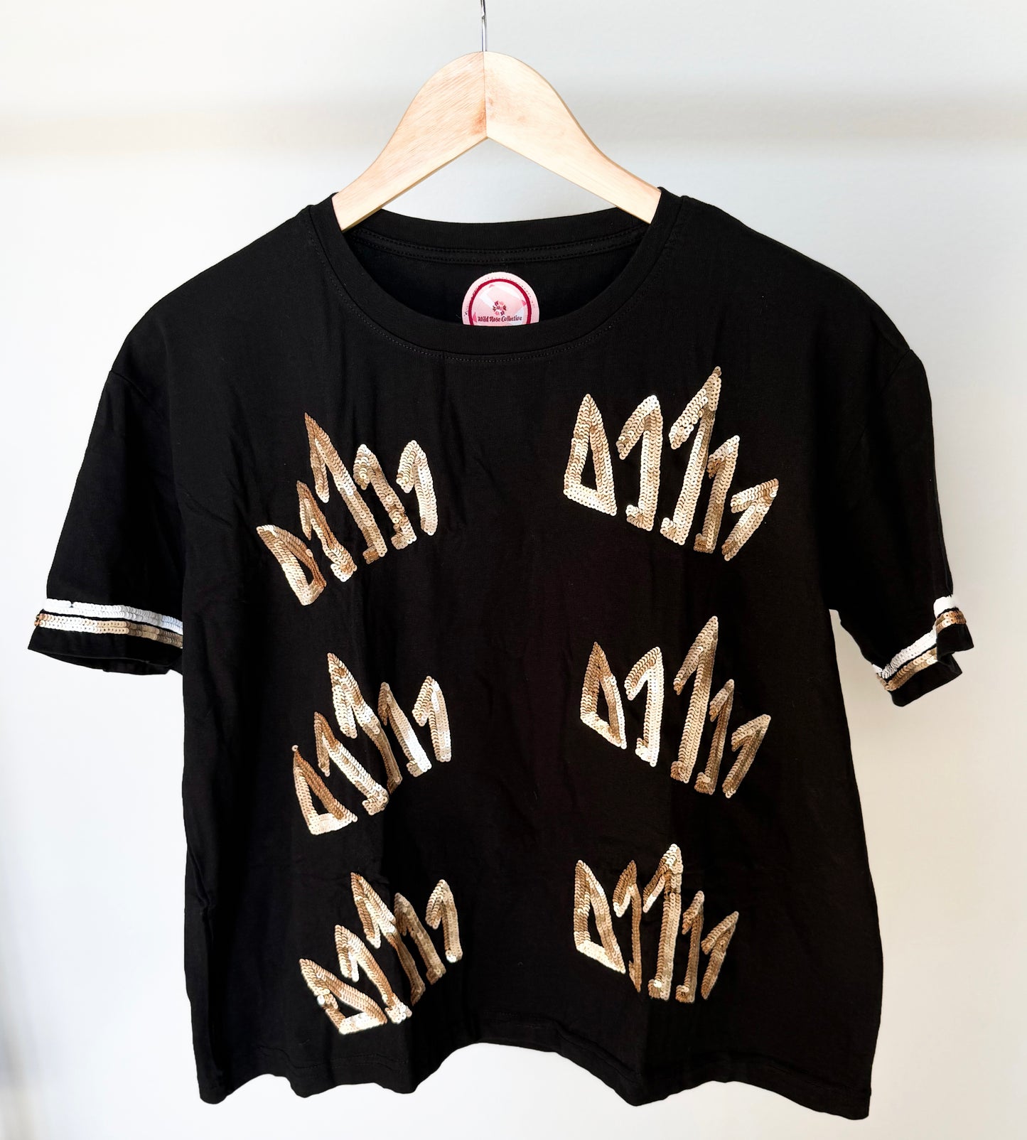 *PREORDER* Krewe Logo Sequin Tee